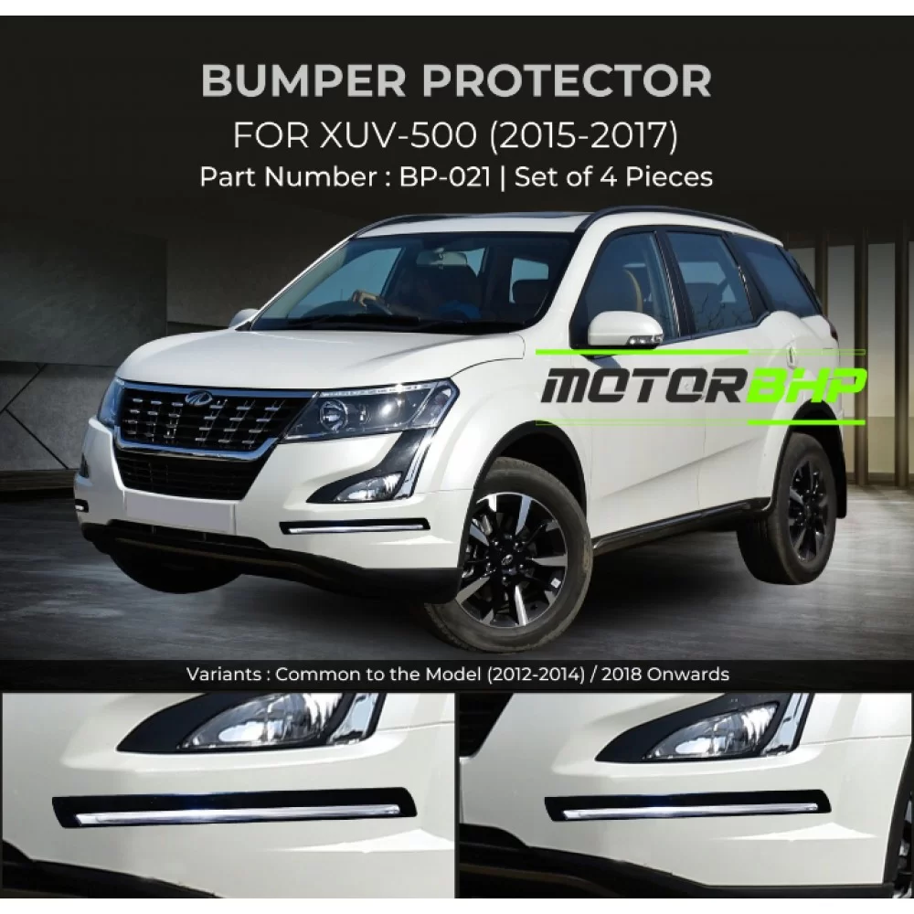 Xuv 500 rear bumper deals guard rubber